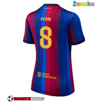 Ženske Nogometnih dresov Barcelona Pedri Gonzalez #8 Domači 2026-27 Kratki rokavi